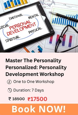 Personalized one-on-one personality development sessions for students.