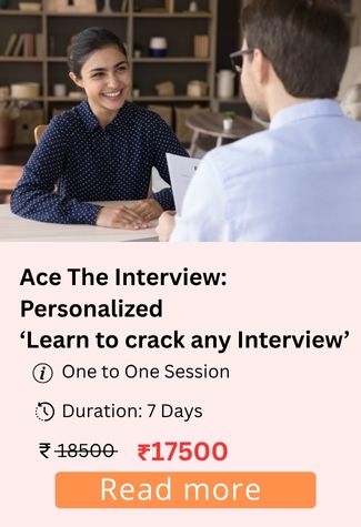 Student receiving mock interview coaching in a one-on-one personalized job preparation workshop